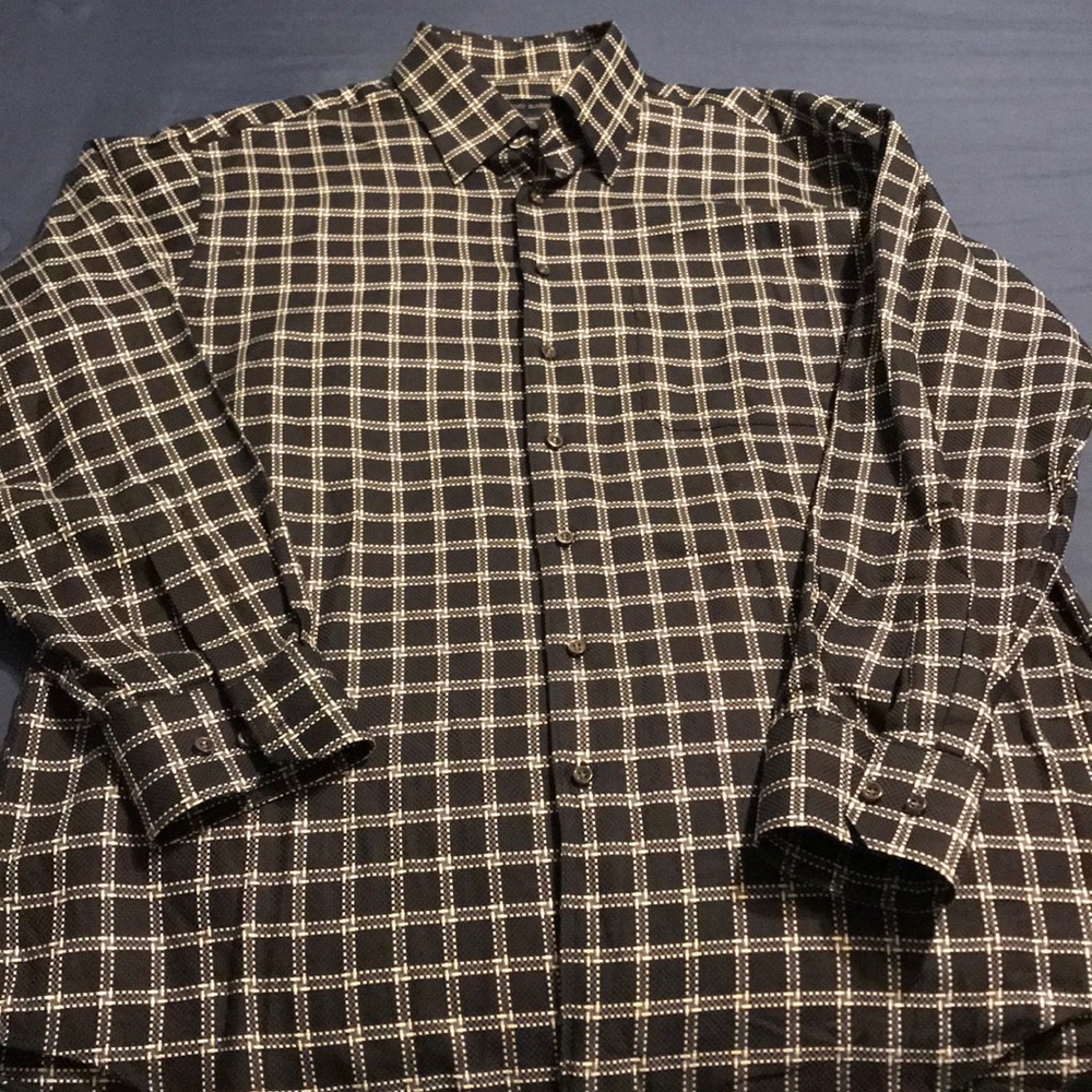 Scott Barber L/S button down shirt sz L.